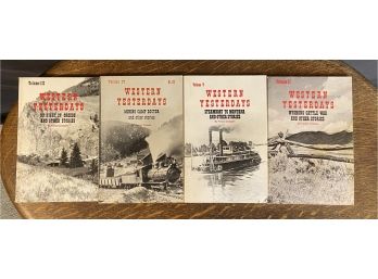 Set Of 12 Western Yesterday's Books