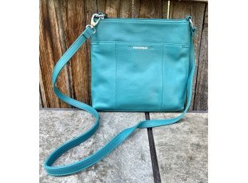 Tignanello Turquoise Crossbody Bag