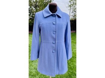 Anne Klein Wool Blend Lavender Jacket Women's Size Medium