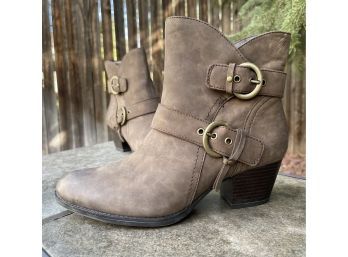 Earth Origin's Olive Ankle Boots Women's Size 8.5