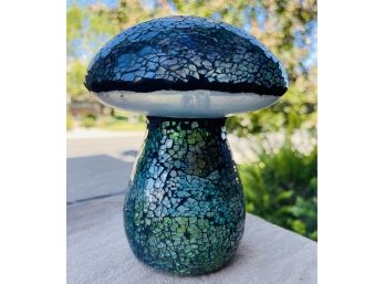 Lighted Mosaic Mushroom