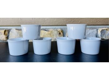 6 White Ikea Bowls