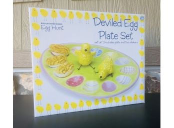 Boston Warehouse Egg Hunt Deviled Egg Plate Set
