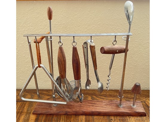Small Vintage Stainless Kitchen Utensils And Accessories