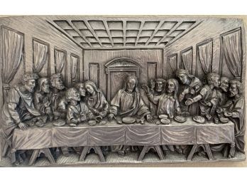 Silver Toned Last Supper