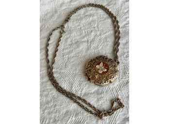 Costume Jewelry Butterfly Locket/pendant
