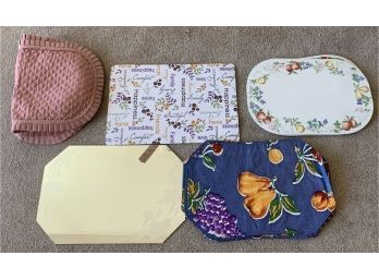 Collection Of Placemats. Includes Vinyl And Cloth