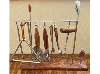 Small Vintage Stainless Kitchen Utensils And Accessories