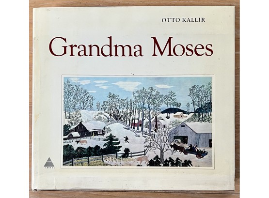 Grandma Moses Coffee Table Book