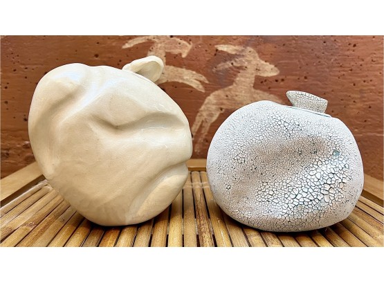 Two Hand Made Ceramic Bowls