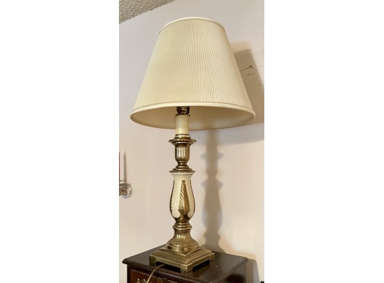 Vintage Gold Toned Lamp