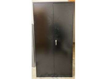 Black Metal Filing Cabinet