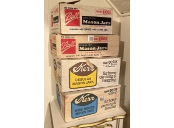 Lot Of Mason Jars