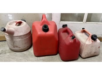 Lot Of Gas Containers