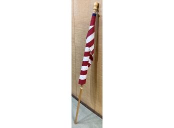 Wooden Flag Pole