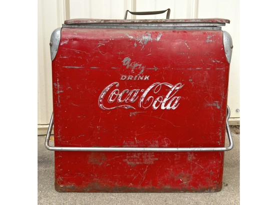 Vintage 1950s Era Coca Cola Cooler