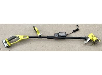 Ryobi Model P2008 String Trimmer With 18v Battery And Charger