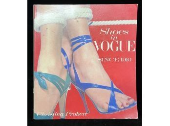 Shoes In Vogue Paperback Book