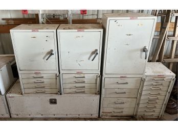 Large Set Of WeatherGuard Tool Storage Cabinets And Drawers