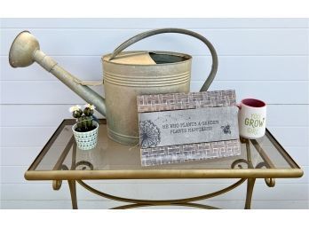 Cute Gardening Lover's Lot With Watering Can, Mug And More!