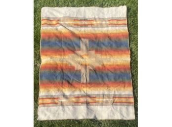 Woolrich Wool Southwestern Print Throw Blanket 78x58