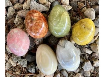 Six Beautiful Stone Eggs