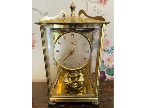 Vintage Brass Anniversary Clock By Schultz