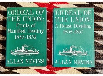 2 Vol.  'Ordeal Of The Union', By Allan Nevins