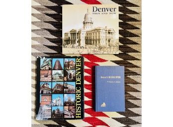3 History Of Denver Hardback Books