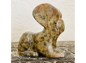 Carved Stone Rabbit With Large Round Ears- Brazil