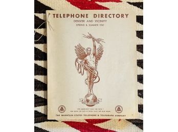 1941 Denver Telephone Directory