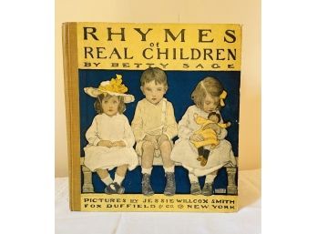 1903 'Rhymes Of Real Children', By Betty Sage