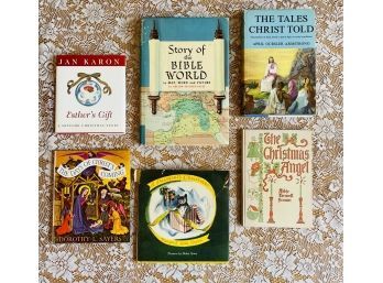 Vintage/Modern Book Lot- Christmas And Christianity Themed