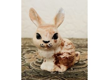 Vintage Glazed Sitka Clay Rabbit