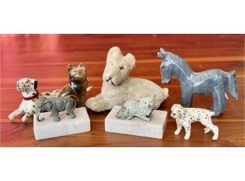 Lot Vintage Animal Figurines (7 Pieces Total)