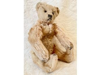 Antique Steiff Teddy Bear With Movable Legs, 8' Tall