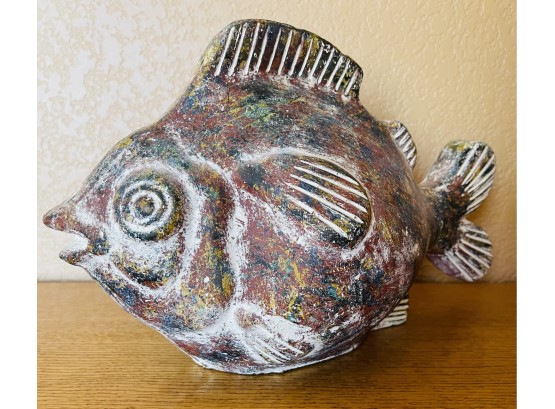 Southwestern Clay Pottery Fish