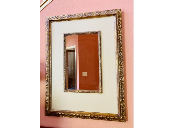 Wall Mirror With Gilt Frame