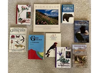 9 Pc. Book Lot- Nature Field Guides