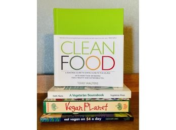 4 Vegan- Clean Eating Books