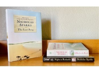 3 Nicholas Sparks Books