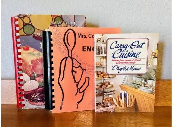 3 Vintage Cookbooks