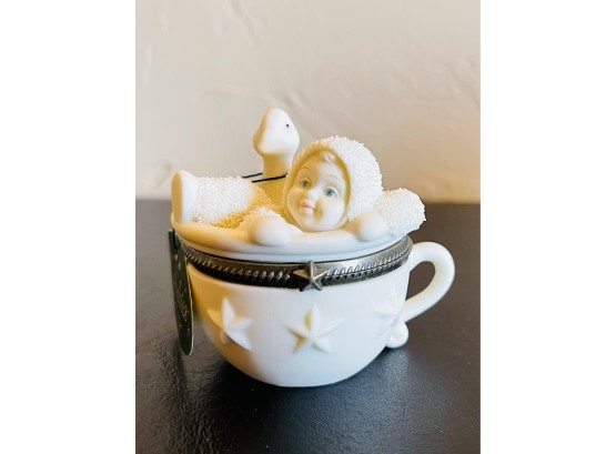 Department 56 Snow Babies '2 For Tea' Trinket Box
