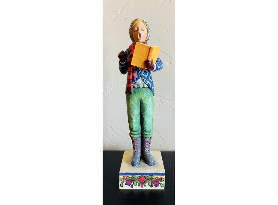Jim Shore 'Love And Joy Come To You And To You Glad Christmas Too'Figurine
