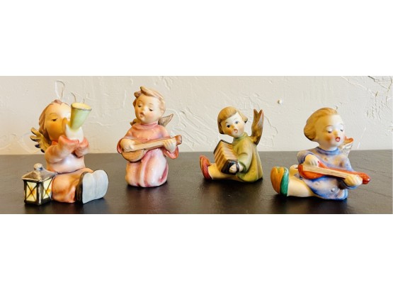 4 Hummel 'Joyous News' Figurines