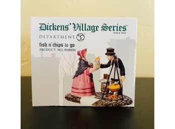 Department 56 Dickens Village Fish And Chips To Go