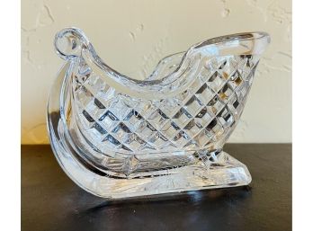 Crystal Sleigh Bowl