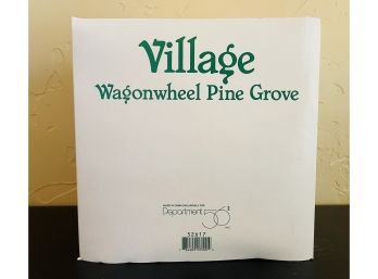 Department 56 Wagon Wheel Pine Grove