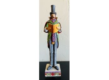 Jim Shore 'Caroling Among The Leaves So Green'Figurine