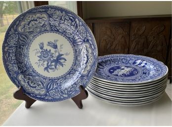Lot Of 18 Blue Room Collection Spode Plates